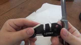 Knife Sharpener Review  Lansky quotBlade Medicquot [upl. by Vitek]