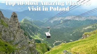 Top 10 Most Amazing Places to Visit in Poland  Best Travel Destinations in Poland [upl. by Noiemad546]