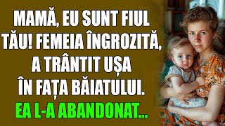 Mamă eu sunt fiul tău Femeia îngrozită a trântit ușa în fața băiatului Ea la abandonat [upl. by Greenfield]