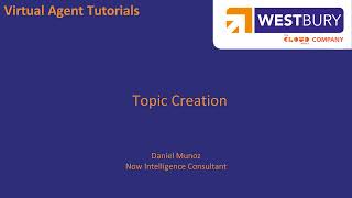 ServiceNow Virtual Agent Accelerator  Design Phase Topic Creation [upl. by Kwasi287]