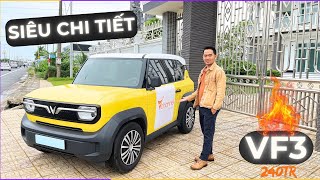 ✅ Review CHÂN THẬT SIÊU CHI TIẾT CHƯA TỪNG CÓ VỀ VINFAST VF3  ưu nhược điểm làm gì để khắc phục [upl. by Haeckel289]