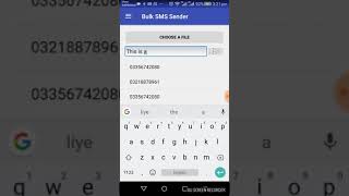 Free Bulk SMS Sender Android App Open Source [upl. by Adnowat]