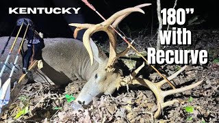 180quot New Kentucky State Record with a Recurve Bow Brad Poynter I Big Buck Blueprint [upl. by Meeks]