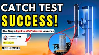 Booster Catch Test for Starship Flight 5 Done SpaceX Ready For Real Rocket Catching [upl. by Kenimod]