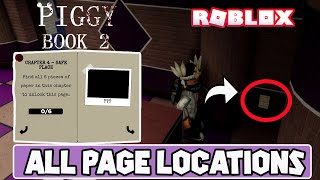 Piggy Pages Update Book 2 Chapter 4 How To Get All Roblox Piggy Book 2 Chapter 4 Pages  Safe Place [upl. by Tijnar625]