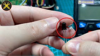 Simplest Way To Test IR LED  Including IR emitter and IR receiver LED [upl. by Euqirrne]