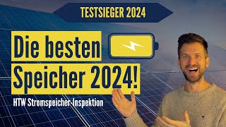 Photovoltaik Speicher 2024 Die effizientesten Speicher für die Photovoltaikanlage 2024 [upl. by Crain535]