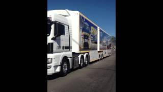 V8 Supercars Transport parade Townsville 2012 [upl. by Gaskill]