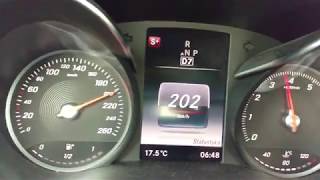 New Mercedes CClass C200 0200kmh Acceleration and Exhaust Sound W205 [upl. by Anrim836]