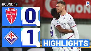 MONZAFIORENTINA 01  HIGHLIGHTS  Beltrán does it again for La Viola  Serie A 202324 [upl. by Yunfei653]