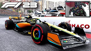 F1 Monaco Grand Prix  MOZA FSR F1 Racing Wheel  Gameplay 4K HDR f1game f1 [upl. by Dellora]