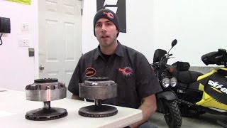 SkiDoo TRA Clutch disassembly inspection and assembly by RawFuelTV [upl. by Seeto788]