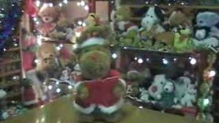 2007  Reindeer singing Rockin Around Christmas Tree [upl. by Ahsikad]