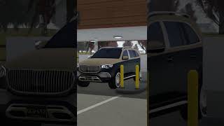 Bouncing Mercedes GLS in Greenville Roblox [upl. by Monty]