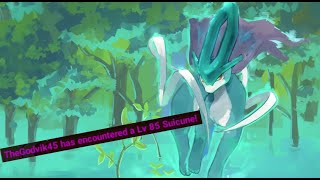 Encountering Suicune  PokeNexus [upl. by Jalbert]