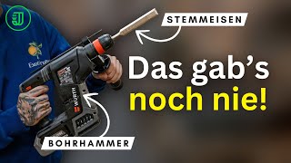 Der TRICK mit dem BOHRHAMMER den jeder HEIMWERKER kennen sollte 😲  Jonas Winkler [upl. by Kire]