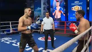 Serbian kick boxer VS Albanian kick boxer [upl. by Schuster]