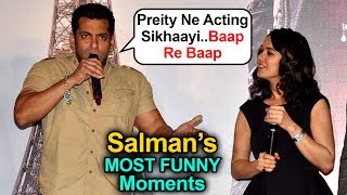 Salman Khan BULLIES Preity Zinta Epic Reply On Wedding  MOST FUNNY Wittiest Moments In Public [upl. by Daffodil335]