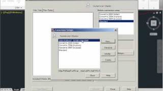 AutoCAD 2012 Tutorial DWG Convert [upl. by Joelie842]