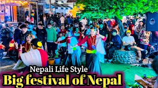 Big Festival Of Nepal  Nepali Culture In Festival video 😳Dewali Festival visitingnepal [upl. by Eener759]