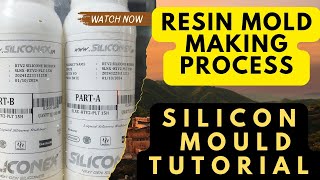 DIY SILICON MOULD FOR RESIN CASTING FULL TUTORIAL VIDEO 8824970790 resin diy epoxy resinart [upl. by Tera]