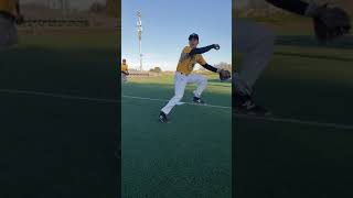 San Ysidro Cougars Baseball INF turning two at 2B Rodriguez Gudiño and Rios [upl. by Marybella]