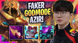 FAKER LITERALLY GOD MODE WITH AZIR 🔥EWC 2024🔥  T1 Faker Plays Azir MID vs Talon  Season 2024 [upl. by Molohs]