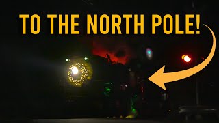 A Journey to the NORTH POLE on the Great Smoky Mountains Railroad Polar Expess [upl. by Nylhtak]