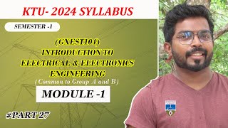 KTU SEM 1 Module 1  Part 27 Absolute Permeability Reluctance amp Fringing Effect [upl. by Auqenehs]