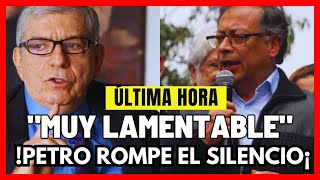 🔴 quotPetro Rompe el Silencio Tras la Reelección de Gaviria ¡Descontento y Reflexión Políticaquot [upl. by Ahsiemak315]