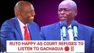 KWISHA GACHAGUA ‼️ BLOW TO RIGATHI AS COURT SERVES HIM A BITTER PILL [upl. by Haroved481]