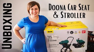 Doona UNBOXING amp SET UP  Car seat stroller combo from DOONA is it worth the money [upl. by Crow]