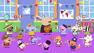 Peppa Pig  Countries Fighting After Singing “Peace amp Harmony Around the World” [upl. by Dore]