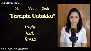 Tercipta Untukku Karaoke Duet  Part Cewek  Female Part Only Tanpa Vokal Cowok  Ungu ft Rossa [upl. by Particia]