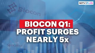 Biocon Group CFO On Q1 Results Demand In US amp Europe Markets And New Launches [upl. by Aketal]