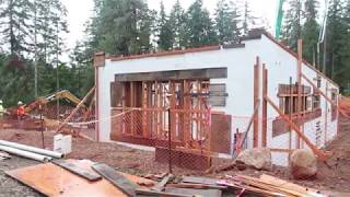 Custom ICF Waterfront Home  Rocky Bay Part 5 [upl. by Nonnad]