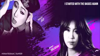 HD Yook Ji Dam  Stayed Up All Night Unpretty Rap Star English Subbed [upl. by Korfonta723]