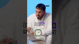 Anuel presenta su exclusivo reloj valorado en más de 500mil dolares 😱 lujo riqueza exclusividad [upl. by Dam]