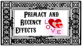 Primacy and Recency Effects Valentines Day S01E03 The Neutral Party [upl. by Desmund]