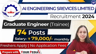 AIESL Recruitment 2024  Graduate Engineer Trainee  Full Notification amp Application Details [upl. by Atteniuq]