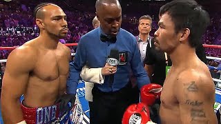 MANNY PACQUIAO vs KEITH THURMAN Full Fight Highlights [upl. by Yleoj]