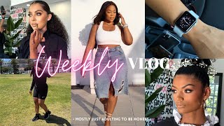 WEEKLY VLOG Adulting  Work weekend  The life of a full time makeup amp hairstylist in Cape Town [upl. by Eimmak419]