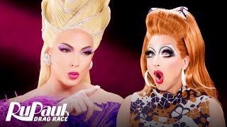 The Pit Stop S15 E09 🏁 Bianca Del Rio amp Alyssa Edwards Forever  RuPaul’s Drag Race S15 [upl. by Nawek]