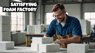 Inside the worlds most satisfying foam factory [upl. by Adiv]