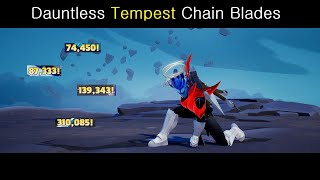 Dauntless Tempest Chain Blade Build [upl. by Ihab]