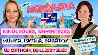 MIÉRT ÉPPEN NEBRASKA MUNKAISKOLABEILLESZKEDÉS Zsófi és családja “MAGYAROK AMERIKÁBAN” sorozat [upl. by Eornom325]