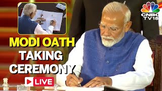 🔴LIVE PM Modi Swearingin Ceremony  Union Cabinet Ministers  BJP NDA Government  Modi 30  N18L [upl. by Portuna537]