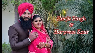 Wedding Ceremony Harjit Singh weds Harpreet Kaur Sajan Studio Khalchian 98152810288567059002 [upl. by Hekking787]