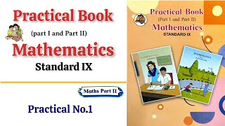 Practical No1  9th maths practical book answers part 2  Std 9 maths practical answer balbhrati [upl. by Pierette103]