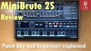 MiniBrute 2S Review  Spoiler S Stands for inSane Sequencer [upl. by Ramo]